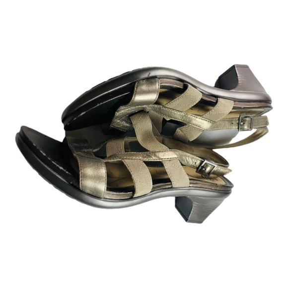 Abeo Womens Gwynn Strappy Slingback Bio System Sandals Gray Size 10 N - Picture 3 of 8